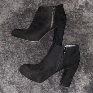 Ankle Black Booties